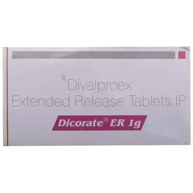 Dicorate ER 1g Tablet is a medicine used to treat epilepsy. | Ivermectinkart