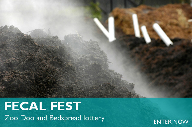 Woodland Park Zoo’s “Fecal Fest” lottery for Zoo Doo begins today