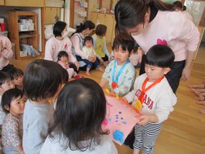 3月15日今週のまんだい保育園（うさぎぐみ）