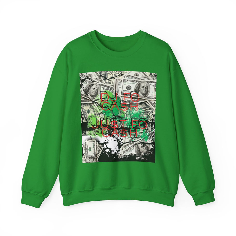 Küçük resim: Money Girl Crewneck Sweatshirt | Cash Anime Graphic