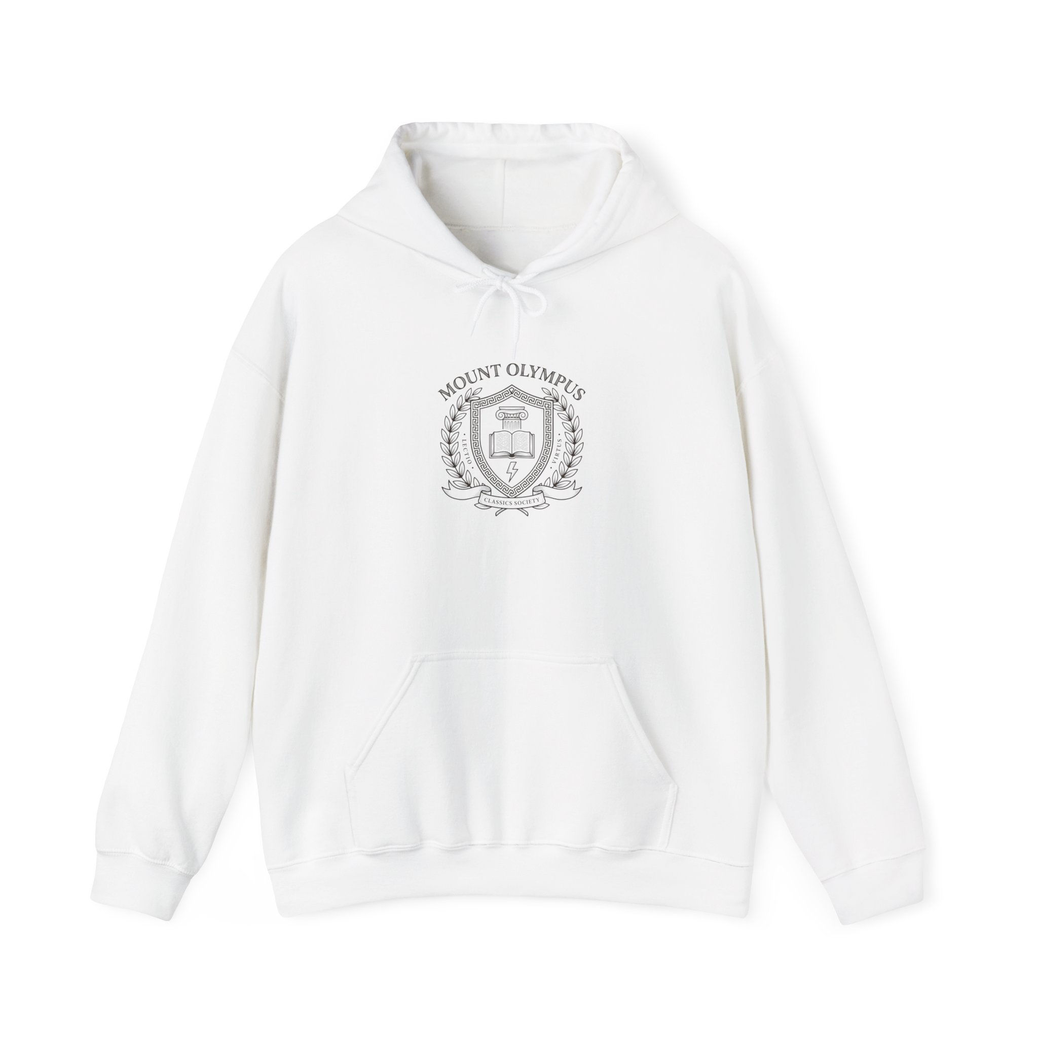 Mount Olympus Crest Hoodie | Greek Mythology, Mythcore Dark Academia