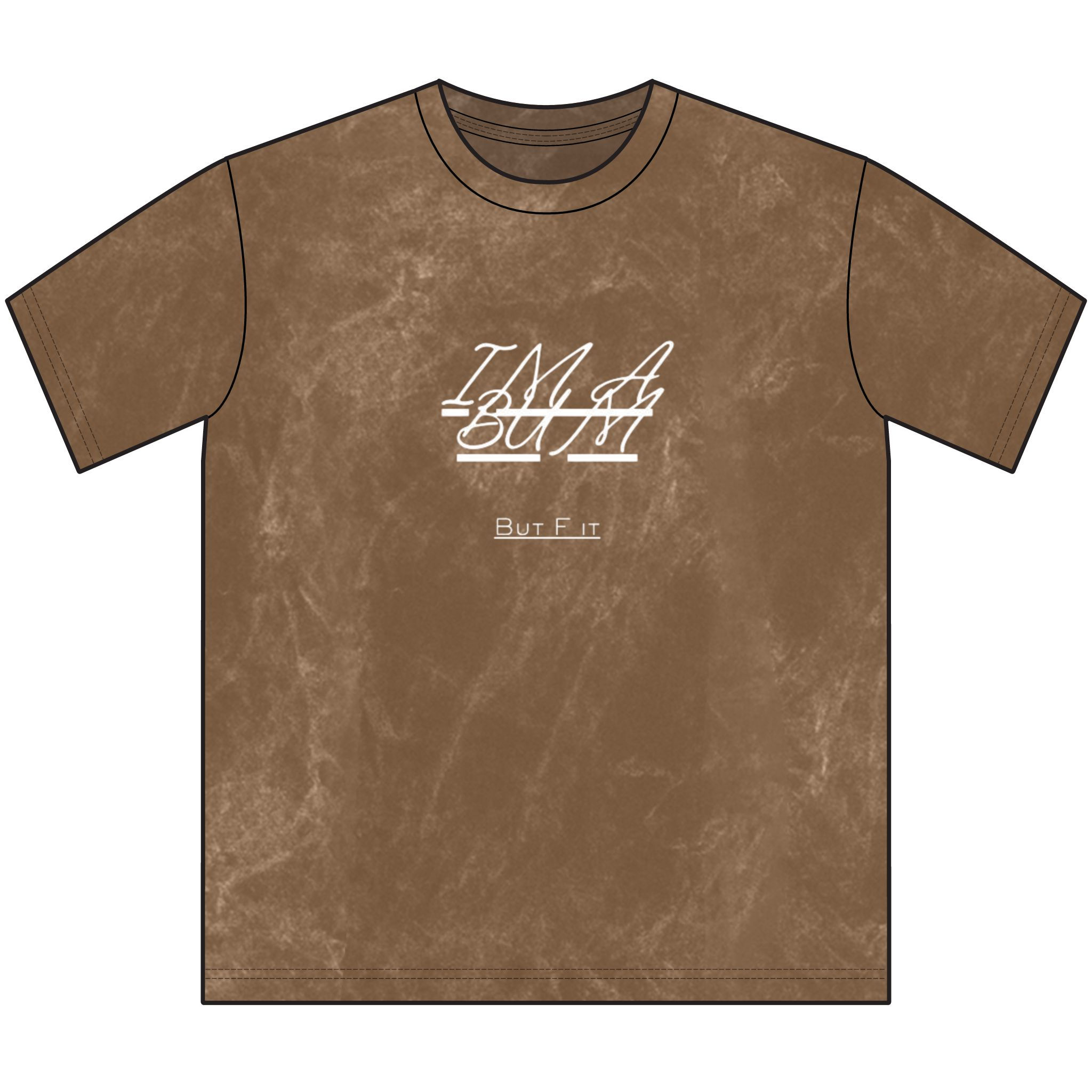 I'm A Bum Tee | Vintage distressed brown crewneck shirt