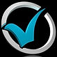 blue-tick-circled-shows-quality-and-exce