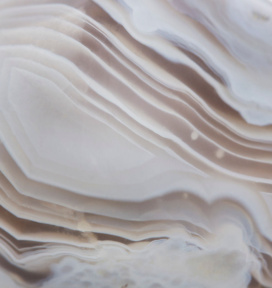 White Botswana Agate