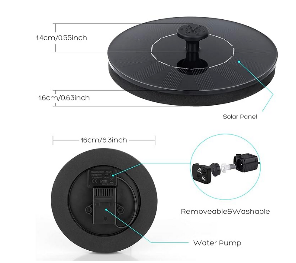 Thumbnail: Solar Floating Fountain