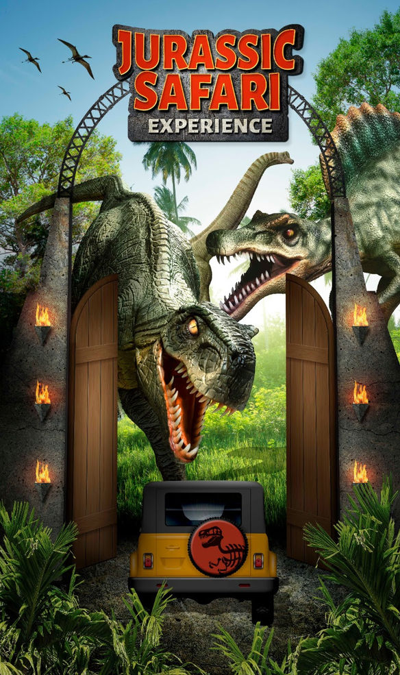 Espetáculo Jurassic Safari Experience traz uma aventura inesquecível para toda a família