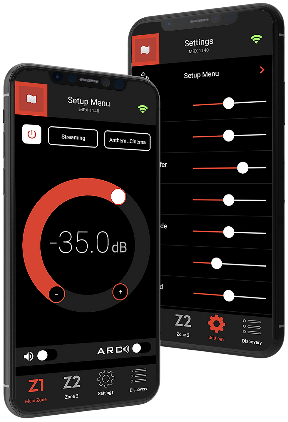 Miniaturbild: Anthem MRX 540 AV-Receiver App Abbildung