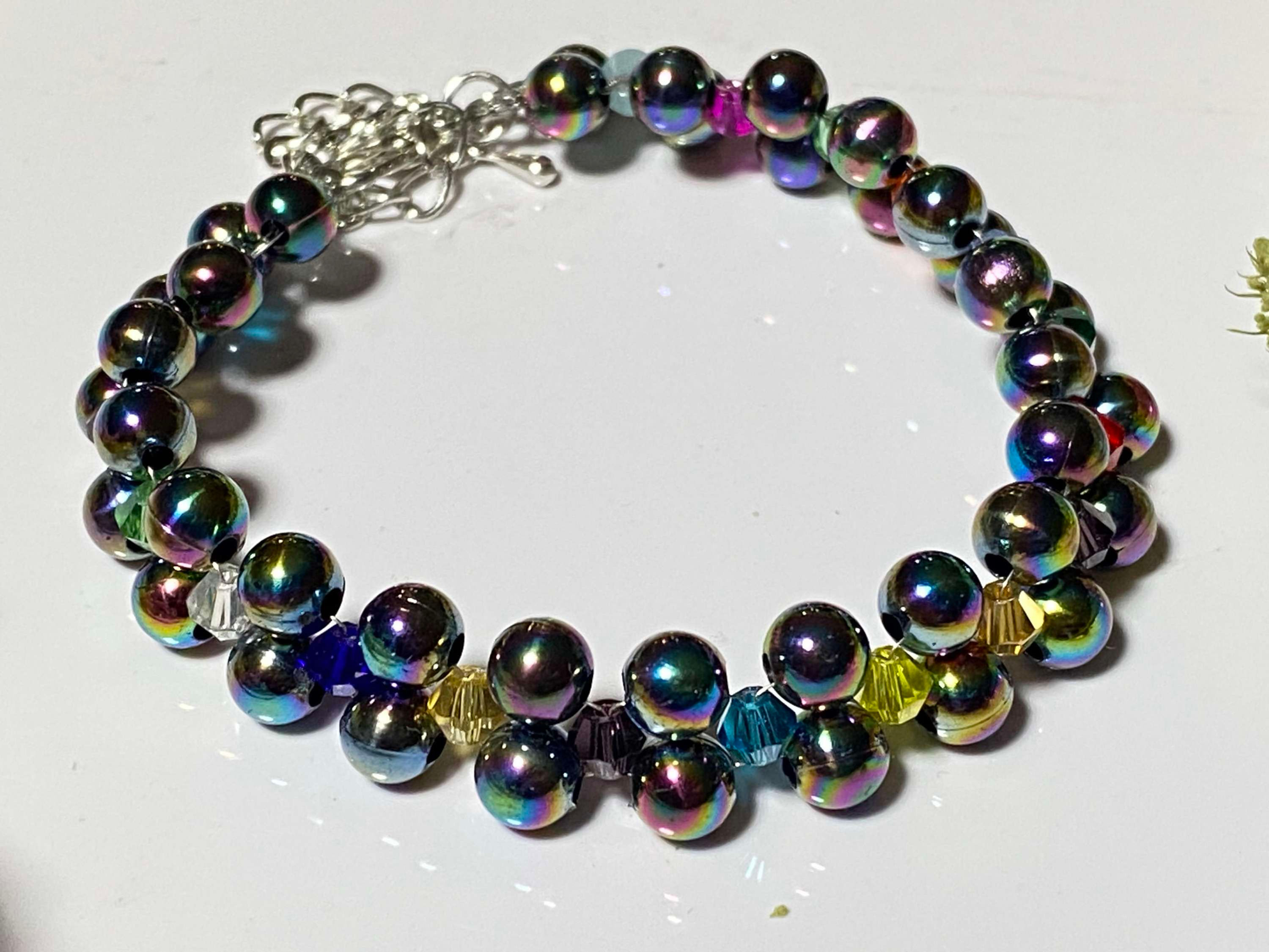 Radiant Rainbow Charm Bracelet