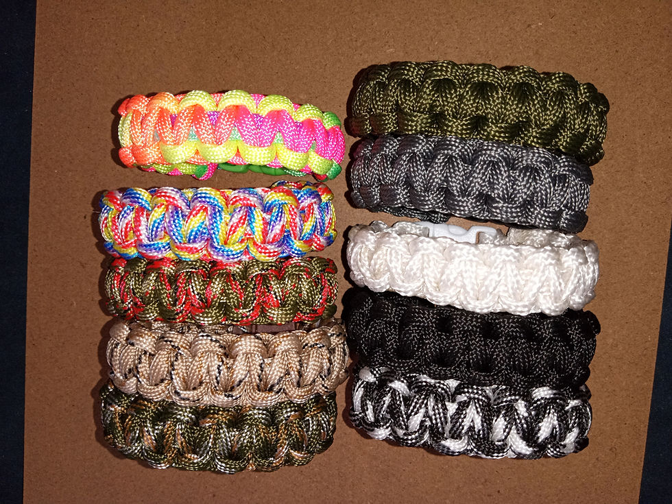 Thumbnail: Para code survival bracelets (6'-7' length)