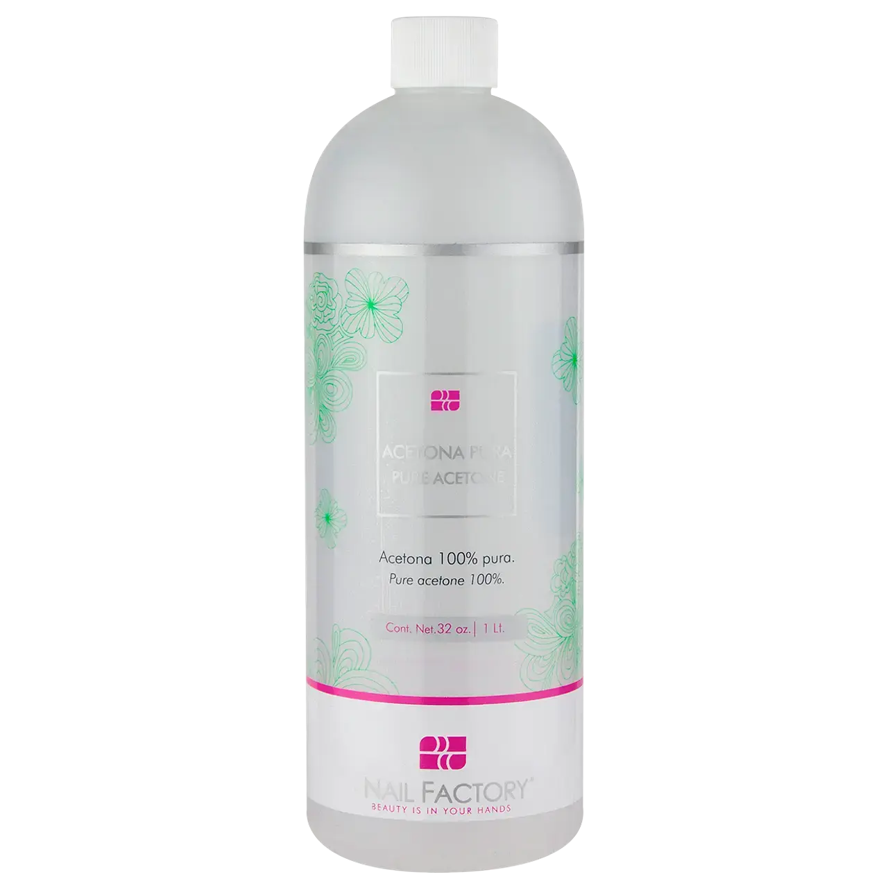 Acetona Pura 1 Litro Nail Factory