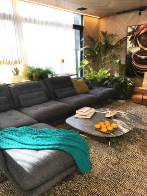 Sala decorada