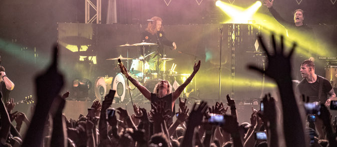 Underoath at Stubb's in Austin