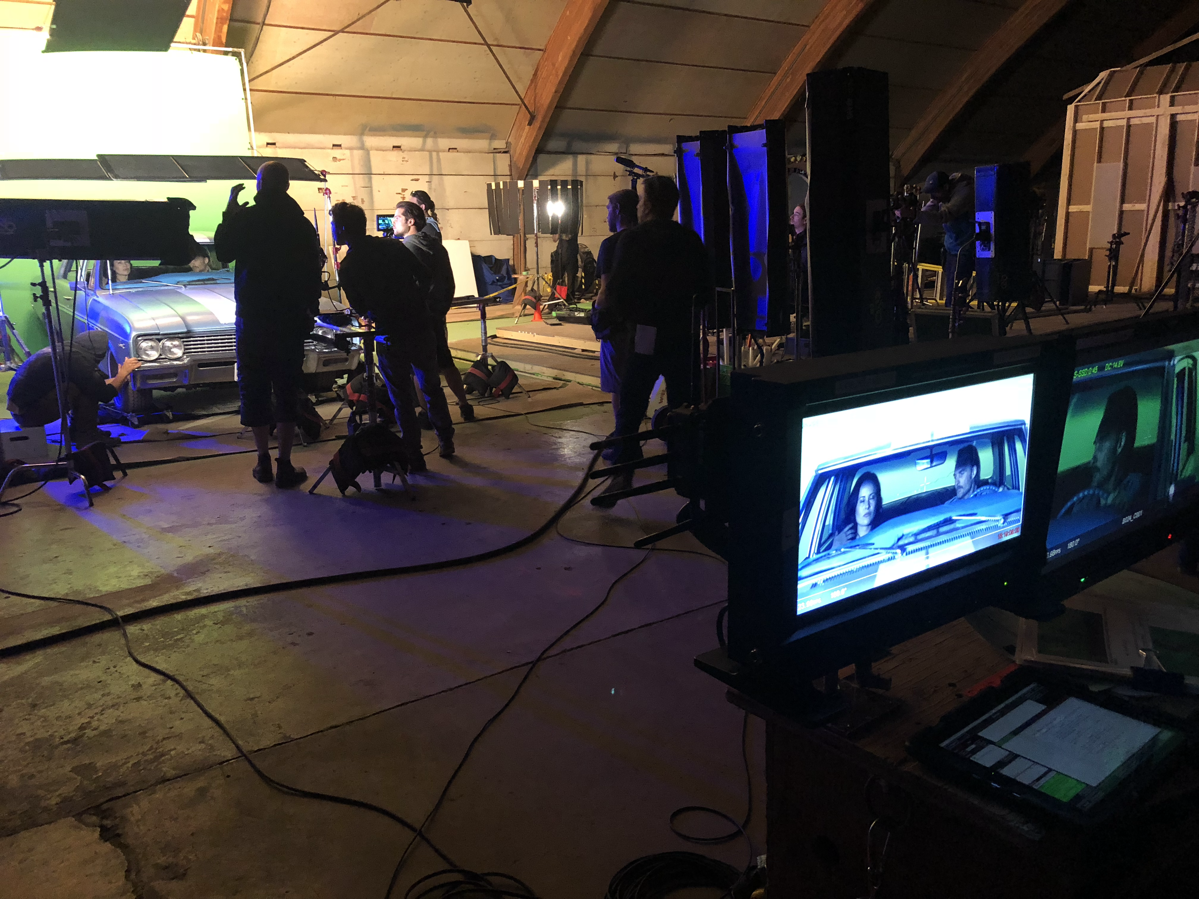 behind the scenes car drive