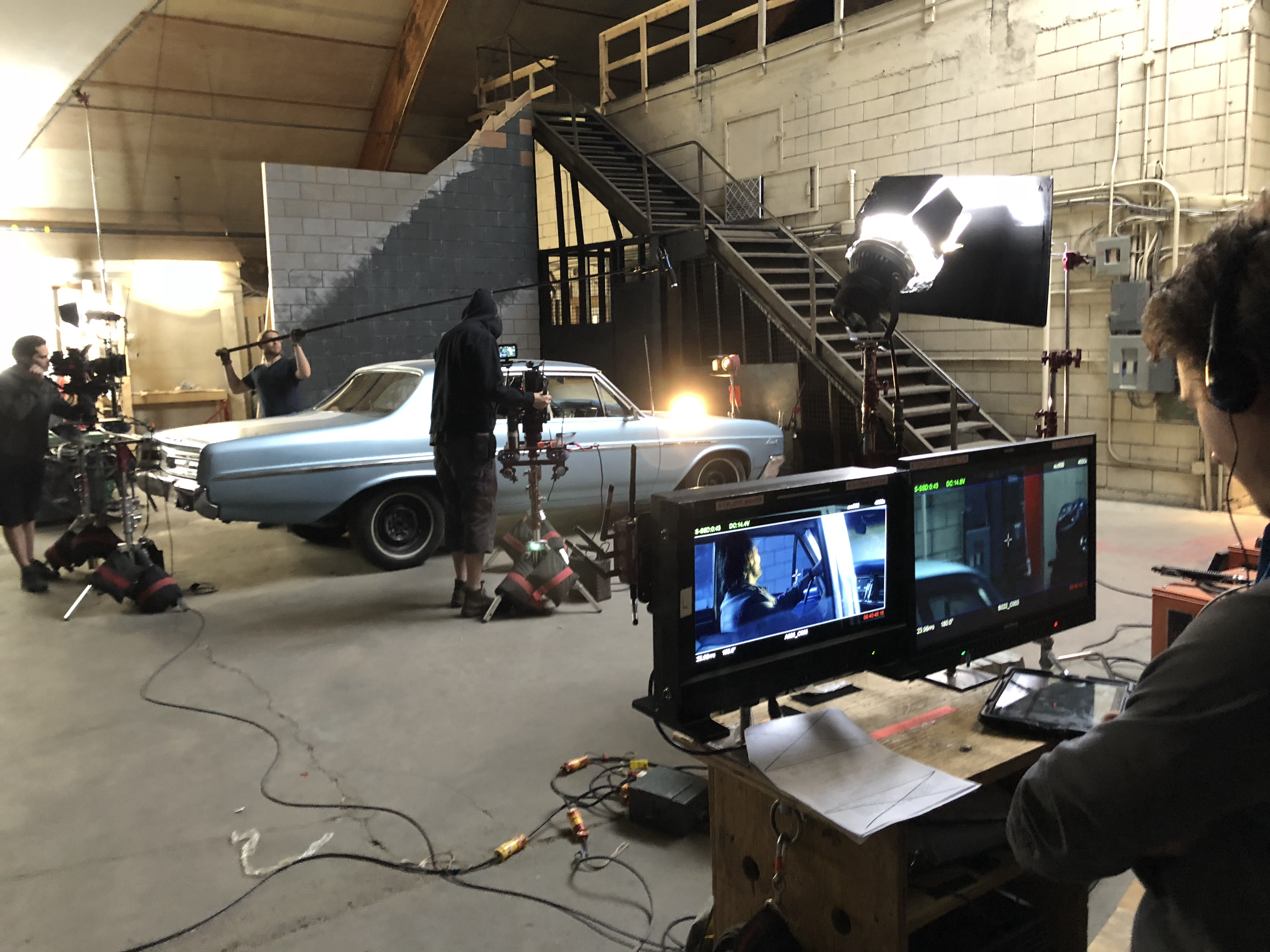 Behind the scene back alley