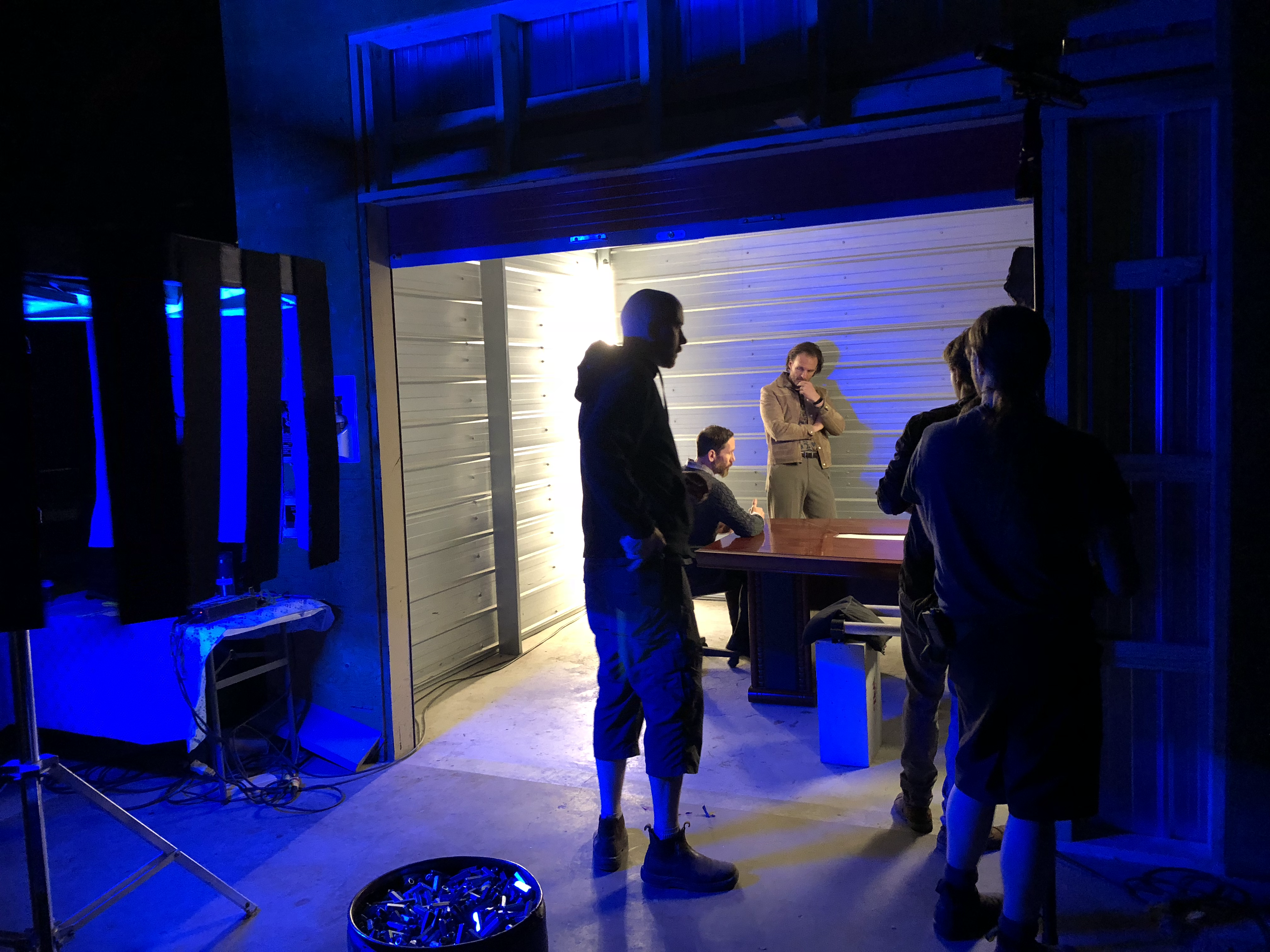 Behind the scenes redeye office