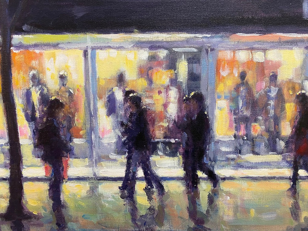 Thumbnail: David Farren, Late Night Shoppers