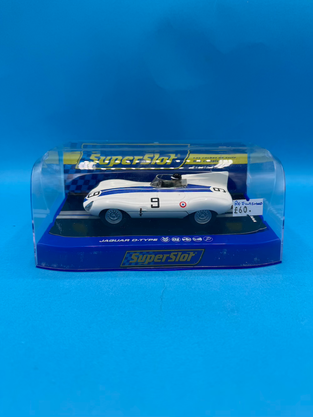 SuperSlot H3308 Jaguar D-Type Briggs-Cunningham Sebring 1956 No.9