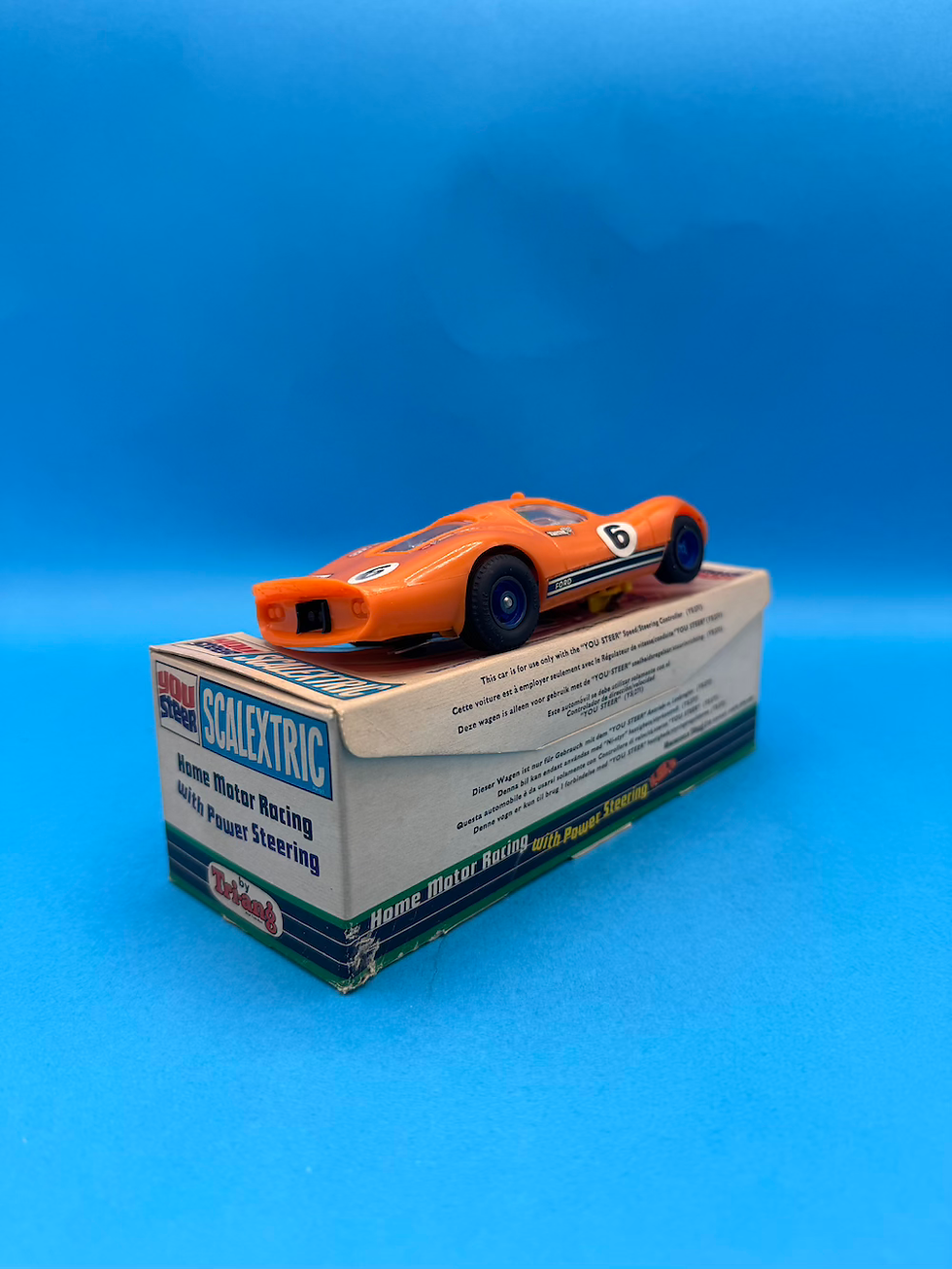 Thumbnail: Scalextric YS/118 Ford 3L G.T. No.6 Orange