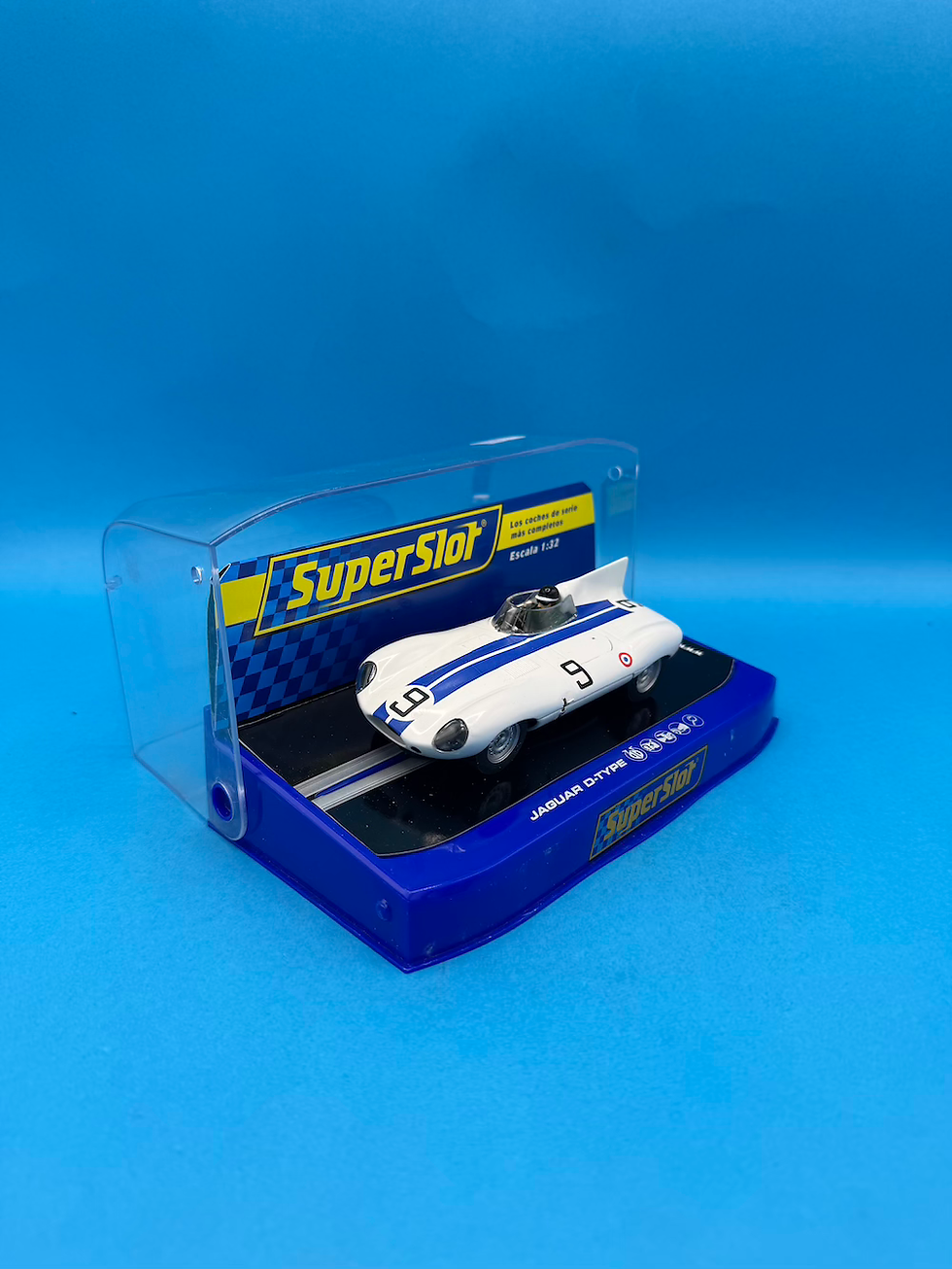 Thumbnail: SuperSlot H3308 Jaguar D-Type Briggs-Cunningham Sebring 1956 No.9