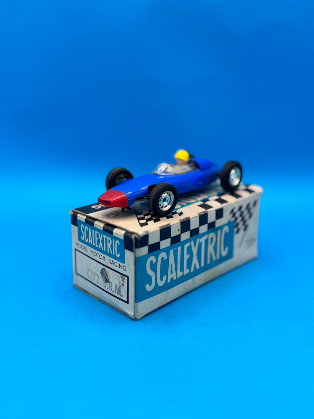 Scalextric C/72 B.R.M Blue