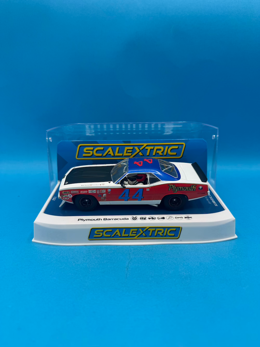 Scalextric C4525 Plymouth Barracuda Spa Summer Classic 2023