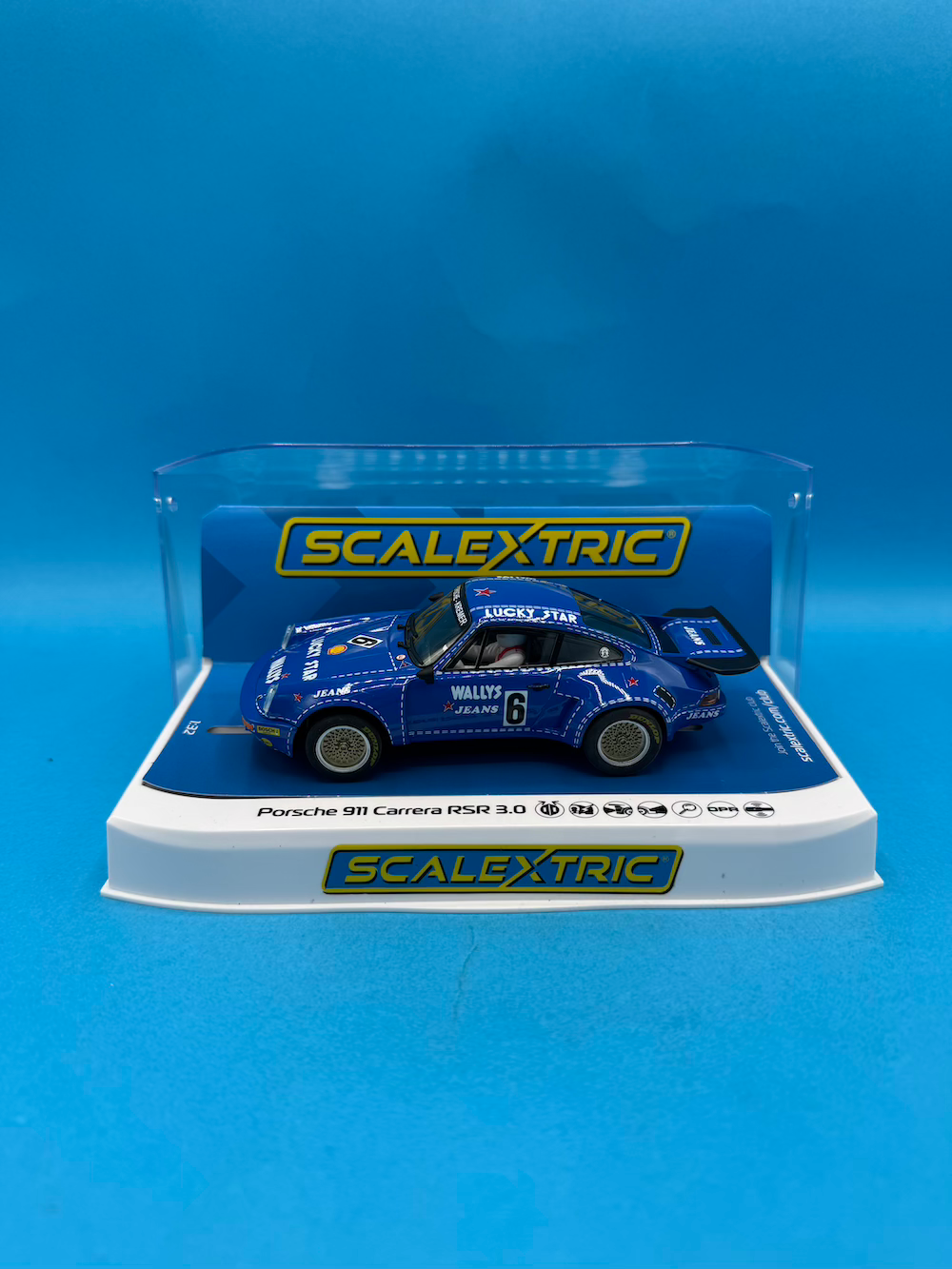 Scalextric C4398 Porsche 911 Carrera RSR 3.0 Wallys Jeans