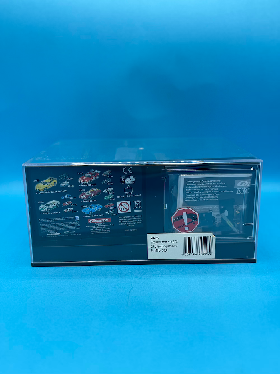 Thumbnail: Carrera 20226 Exclusiv Ferrari 575 GTC G.P.C Giesse Sqaudra Corse Mil Milhas2006