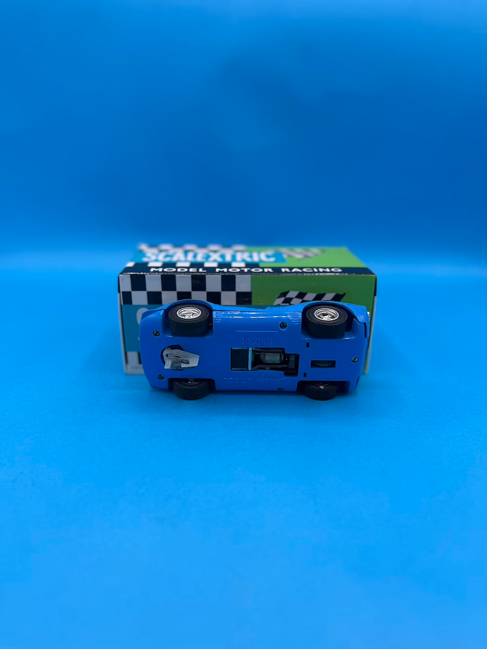 Thumbnail: Spanish Scalextric C41 Ferrari G.T. 330 Light Blue No.21