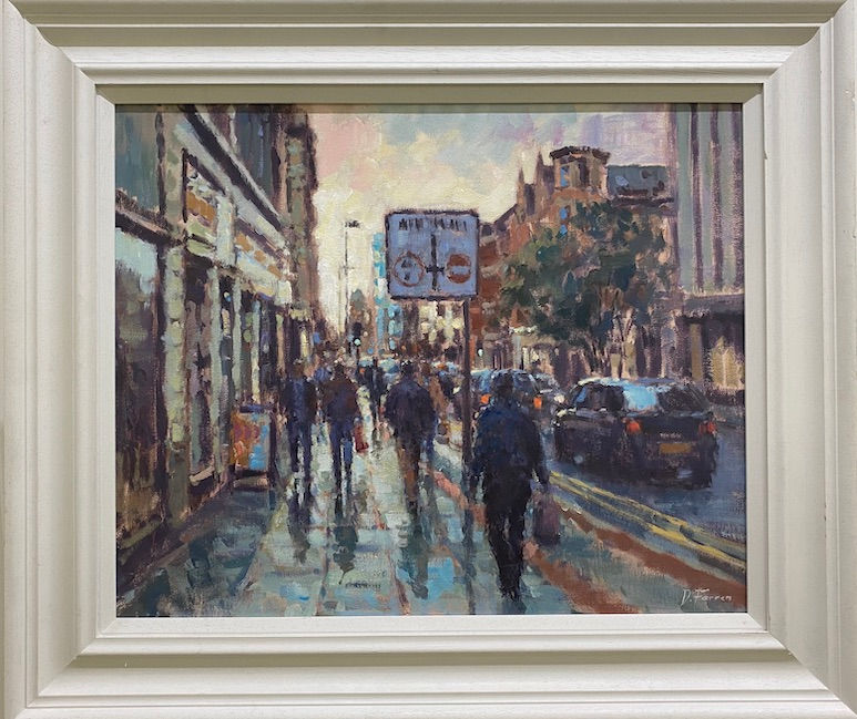 Thumbnail: David Farren, Late Afternoon Sun, Deansgate