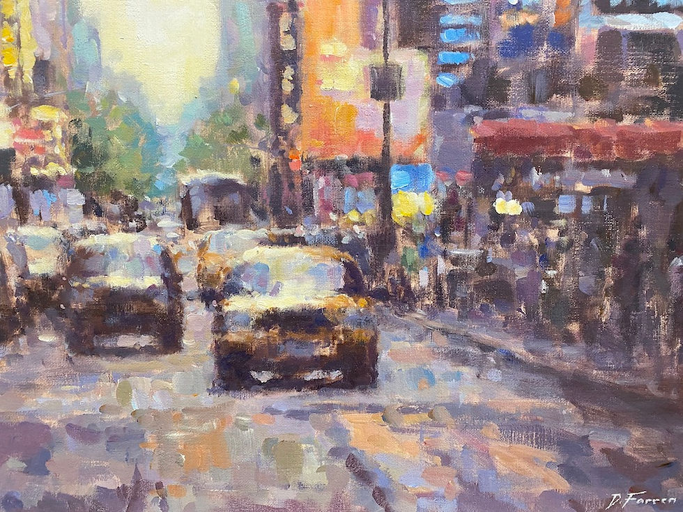 Thumbnail: David Farren, Evening Taxi