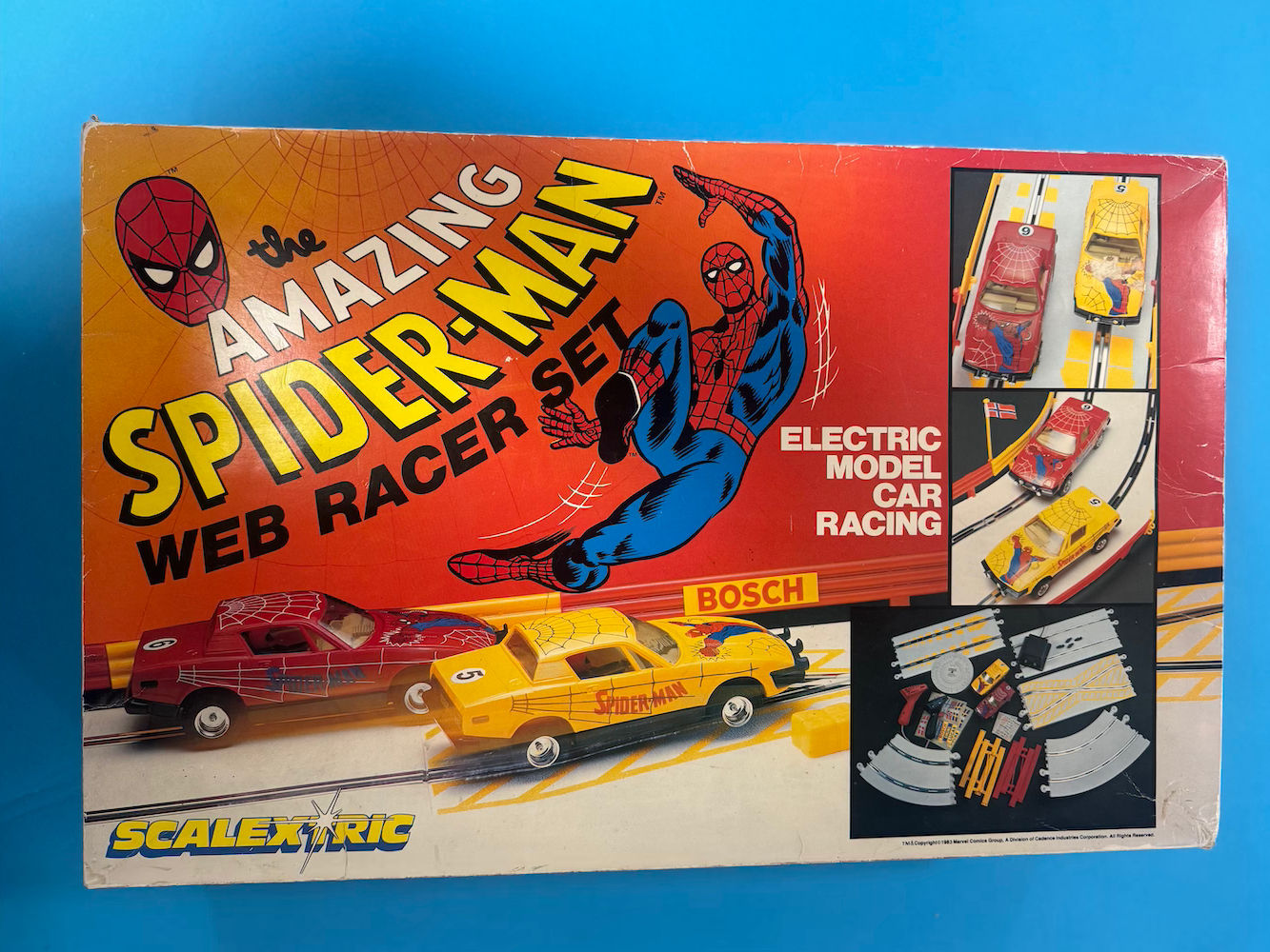 Scalextric C672 The Amazing Spider Web Racer Set