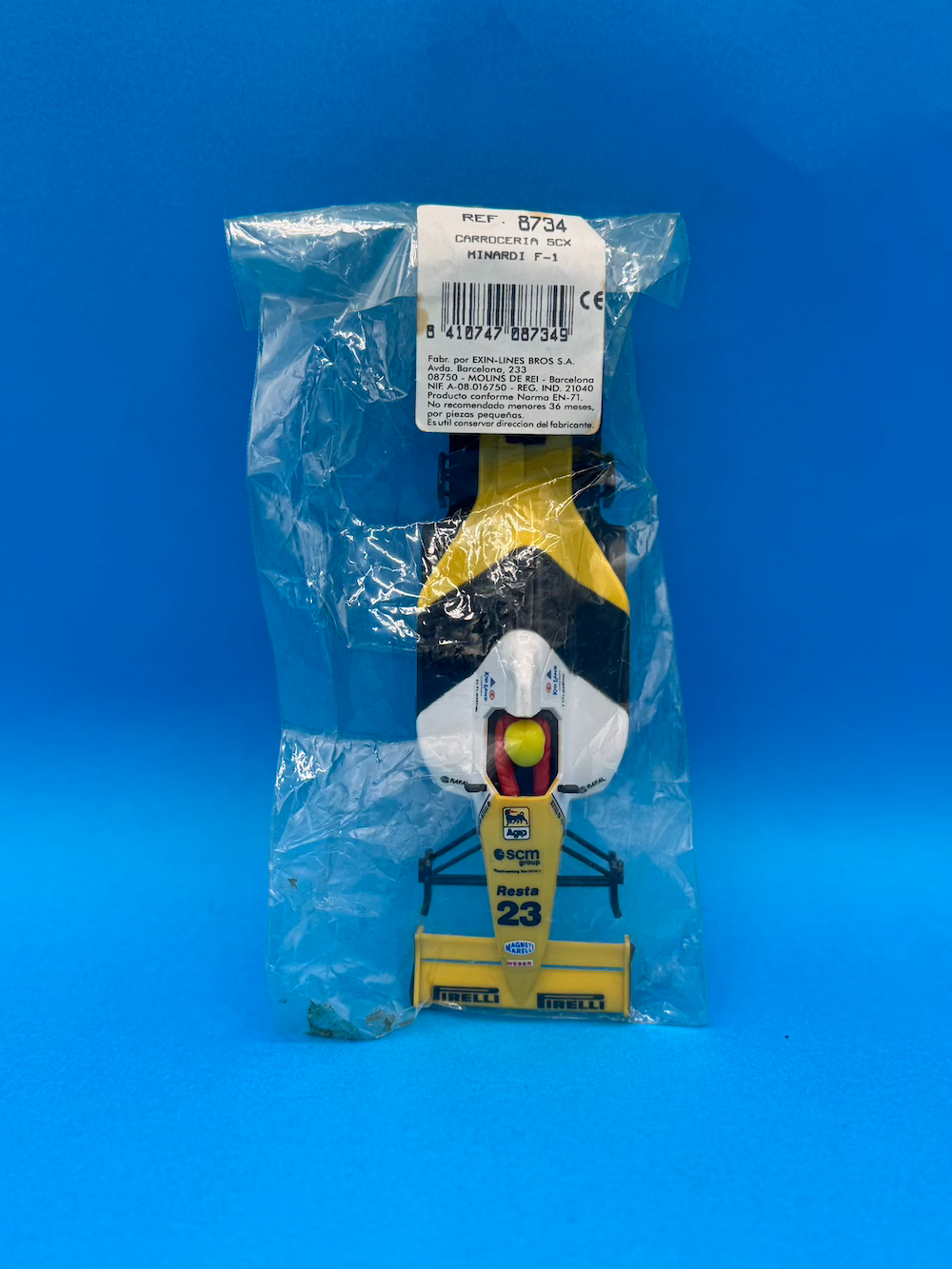 Carroceria SCX 8734 Minardi F-1 Body Shell