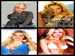 Paola Barale,Martina Colombari,Francesca Cipriani,Elenoir Casalegno.info 3356049