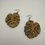 Thumbnail: Laser Engraved Wooden Monstera Earrings