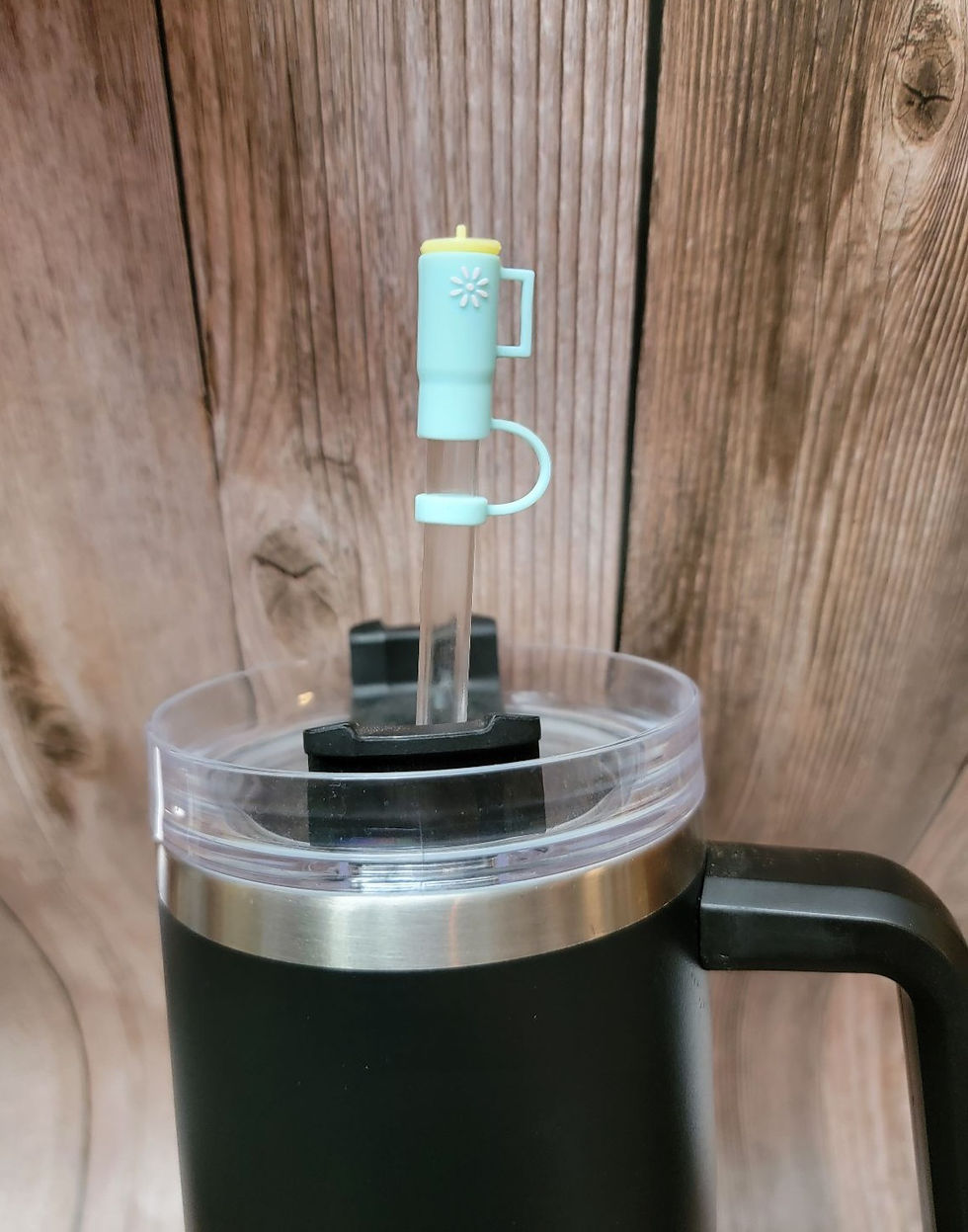 Thumbnail: CLEARANCE! Tumbler Straw Toppers MOQ 10! 