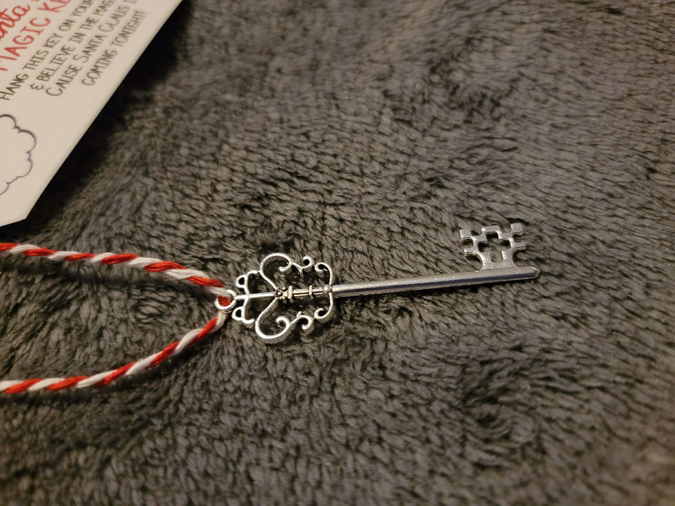 Thumbnail: Santa's Magic Key! Comes in plastic bag w/ string and Card!