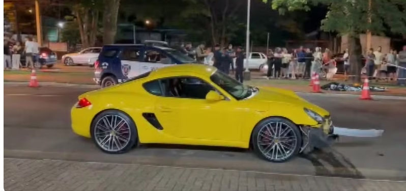 Jovem Isabely Cristina perde a vida após ser atropelada por motorista de Porsche em Maringá.