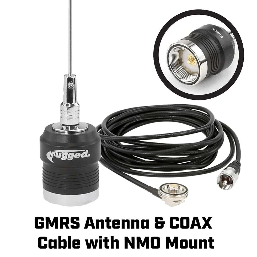 Miniatura: Montaje en tablero - STX STEREO con radio GMRS de 45 vatios
