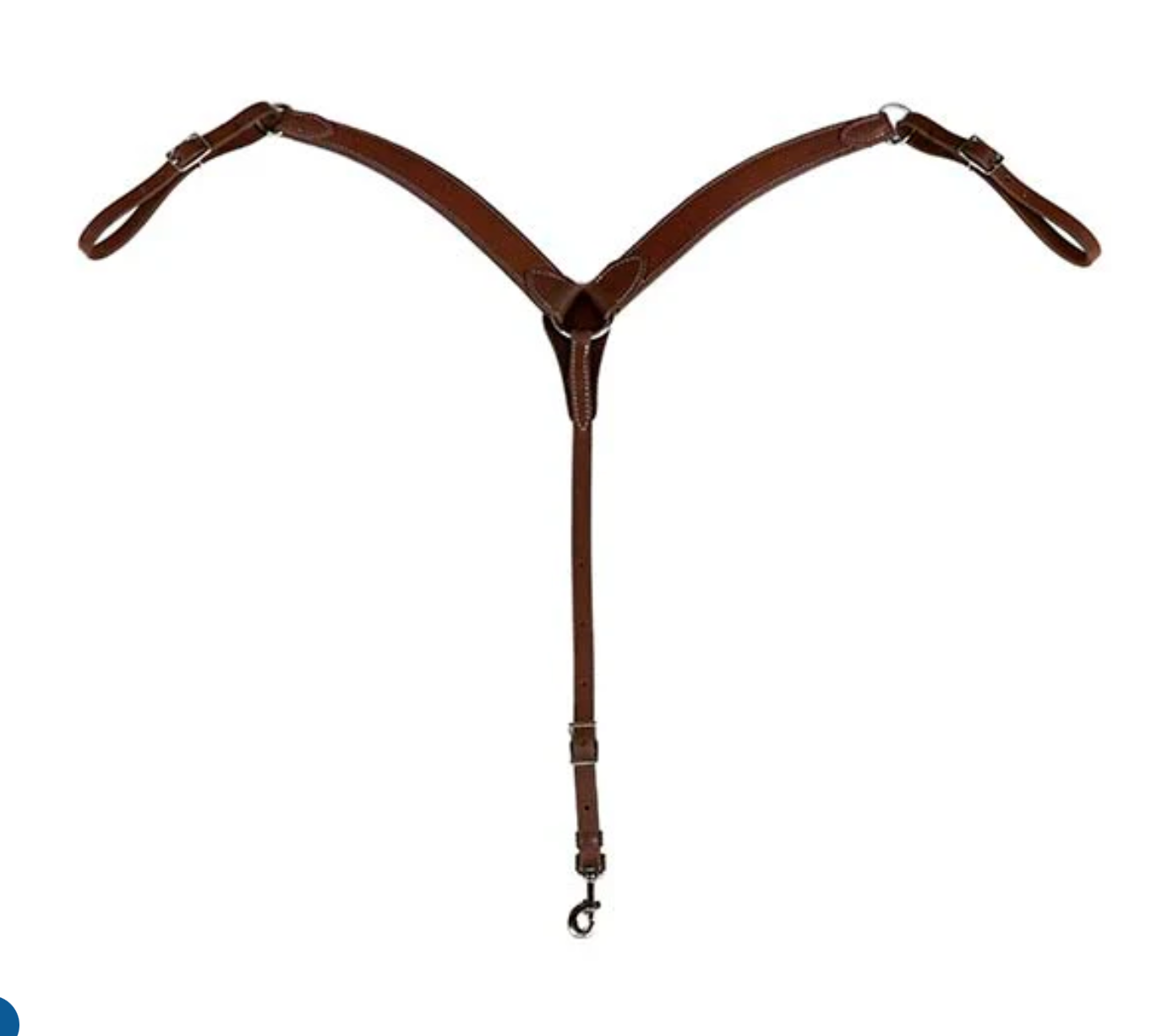 Berlin Custom Leather Contoured and Oiled 2" Breast Collar