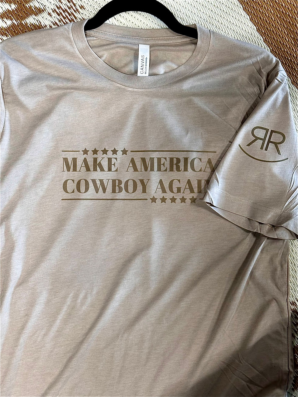 Make America Cowboy Again Tee, L-XL