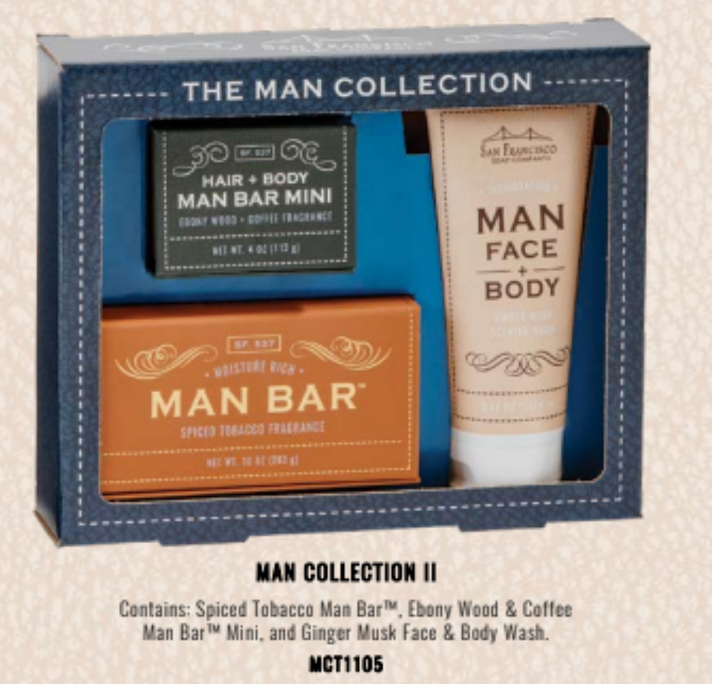 THE MAN COLLECTION BY SAN FRANCISCO SOAP CO