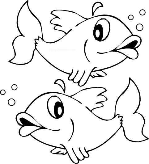 Coloriage poisson (1)