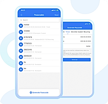 TTLock app software WEST Smart Lock