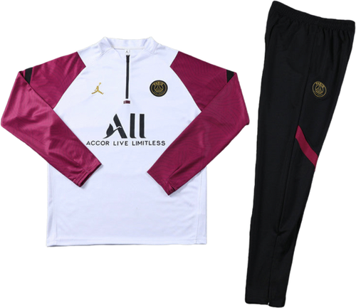 white psg tracksuit