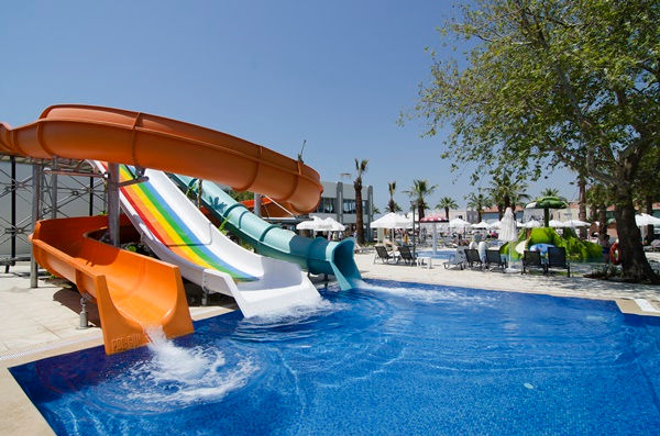 Palm Wings Beach Resort & Spa Water Slides