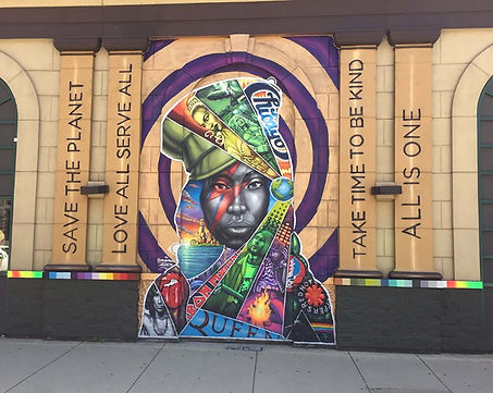 Rahmaan Statik Street Art mural art urban art black art Chicago street art Chicago mural art Chicago graffiti spray can art aerosol art Chicago top artist Chicago best artist rahmaan barnes statik rk Chicago artist Commerical artist southside Chicago art Chicago culture wall art black street art