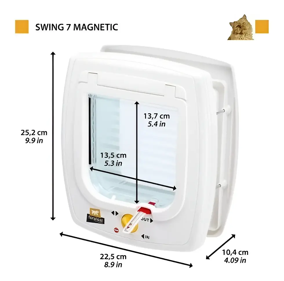 Miniatura: Porta de passagem Swing 7