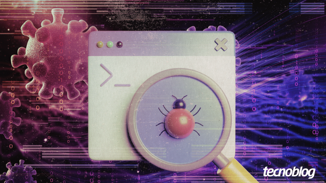 ilustração sobre malware