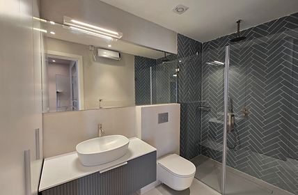 חדר רחצה מקלחון פישבון