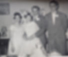 Kat Minks' grandmother and grandfather at their wedding in 1958